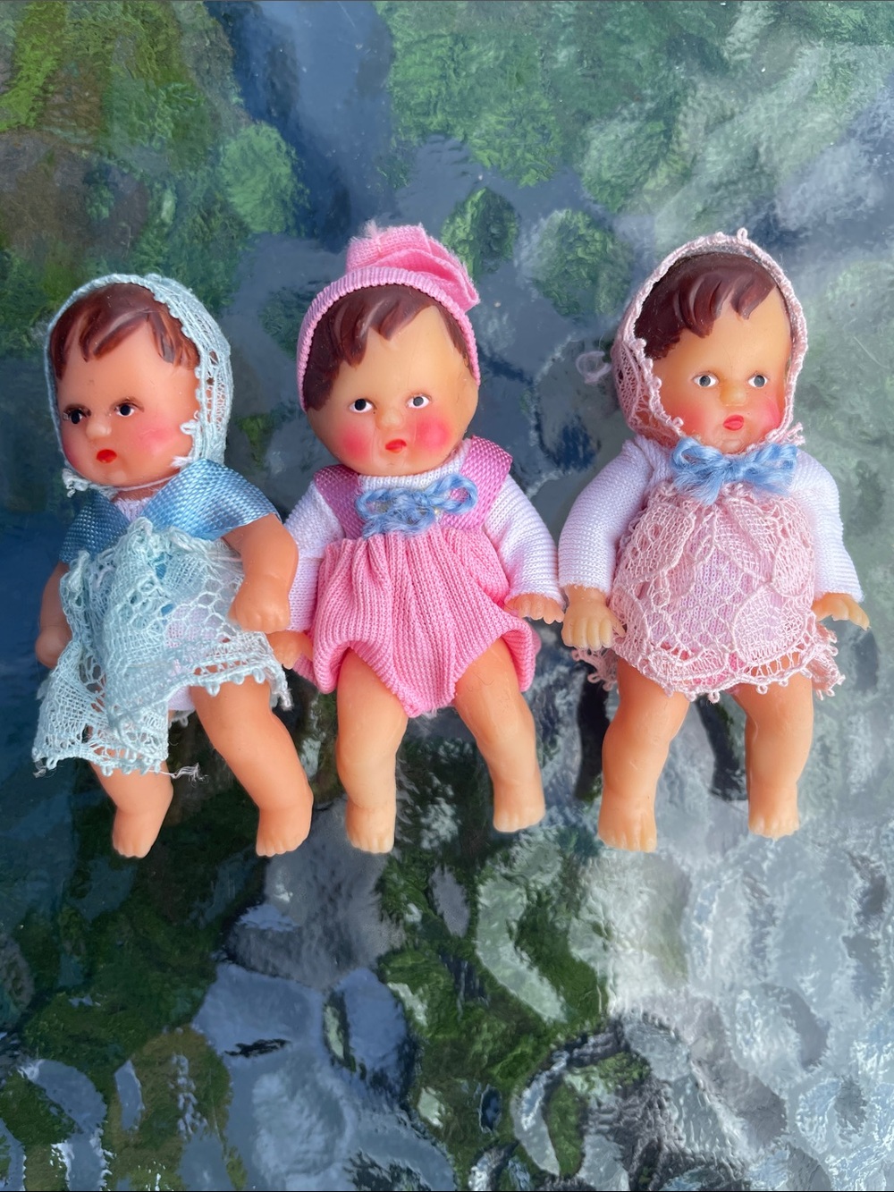 Vintage East Germany Mini Dolls